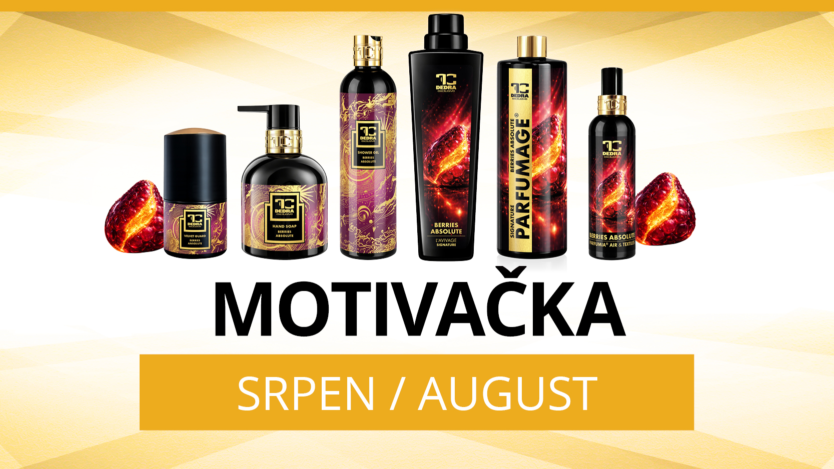 MOTIVAČKA na novinky s parfemací BERRIES ABSOLUTE