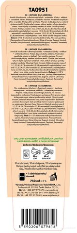 Etiketa k výrobku TS0601M